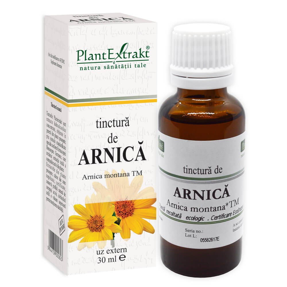Tinctura de Arnica, 30 ml, Plant Extract