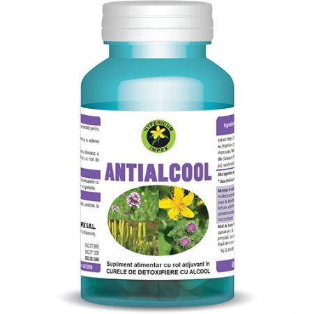 Antialcool, 60 capsule - Hypericum