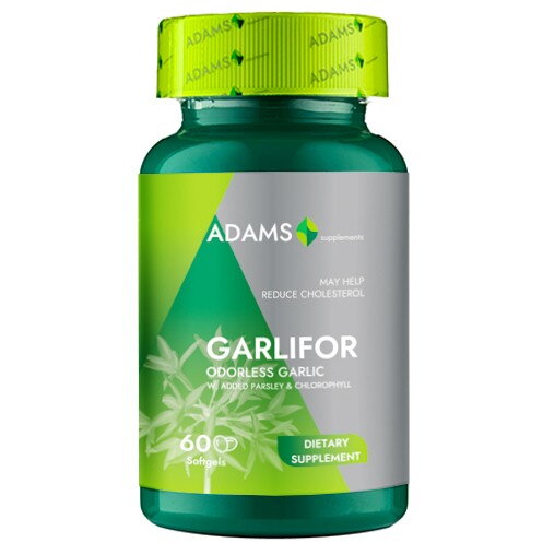 Garlifor, 500 mg, 60 capsule, Adams Vision