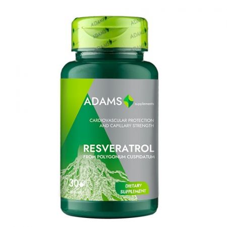 Resveratrol, 50mg, 30 capsule - Adams Vision