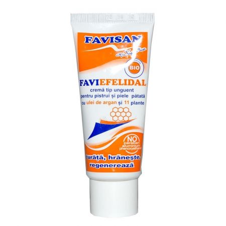 Crema tip unguent pentru pistrui si piele patata Faviefelidal, 40 ml - Favisan