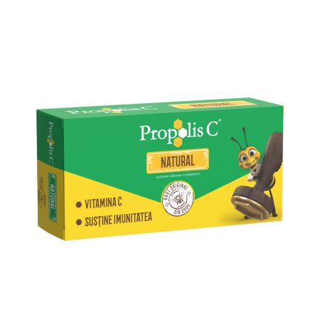 Propolis C Natural, 30 comprimate - Fiterman