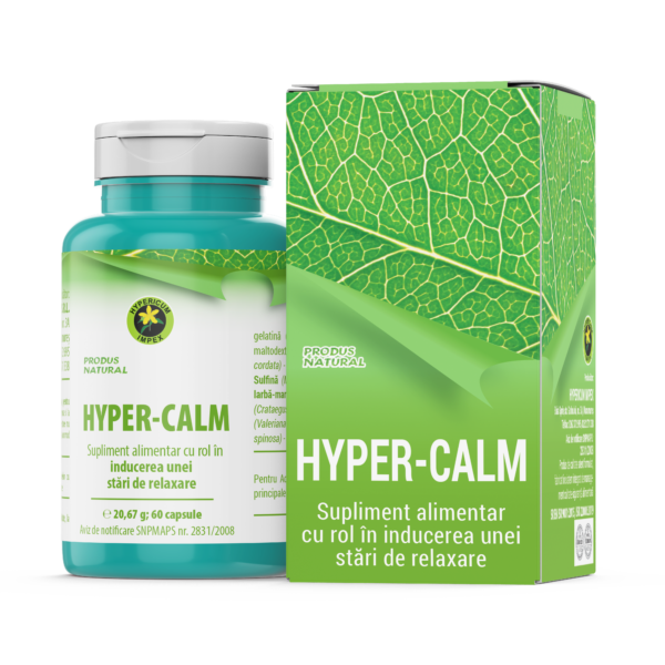 Hyper-Calm, 60 capsule, Hypericum