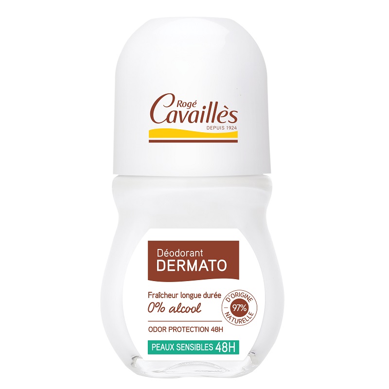 Deodorant roll-on 48H Dermato, 50 ml, Roge Cavailles