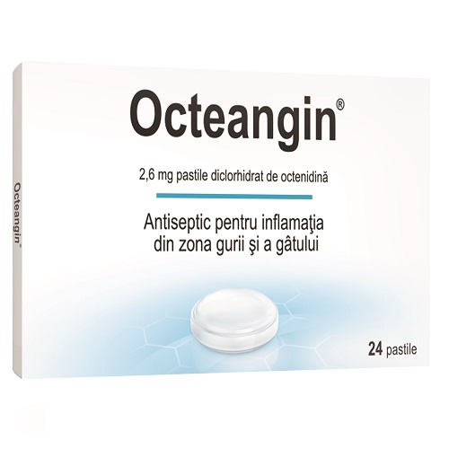 Octeangin, 2.6 mg, 24 pastile, Sanience