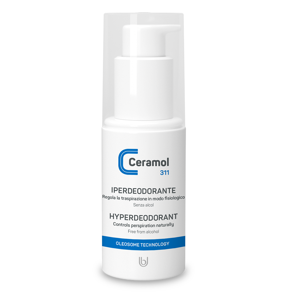 Deodorant hipoalergenic fara parfum, 75 ml, Ceramol