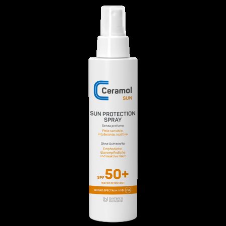 Spray pentru protectie solara cu SPF50+, 150 ml, Ceramol