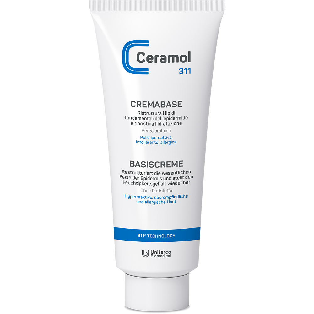 Crema hidratanta pentru piele uscata si foarte uscata, 400 ml, Ceramol