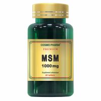 MSM 1000 mg, 60 tablete, Cosmopharm