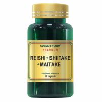 Premium Reishi Shitake Maitake, 30 capsule, Cosmopharm