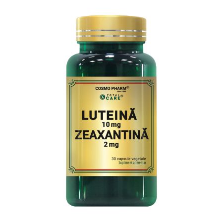 Luteina 10mg Zeaxantina 2mg, 30 capsule, Cosmopharm