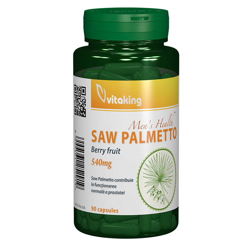 Extract de palmier pitic, 540 mg, 90 capsule, Vitaking