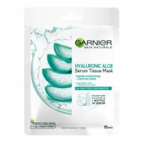 Masca servetel cu aloe vera si acid hialuronic Hyaluronic Aloe Skin Naturals, 28 g, Garnier
