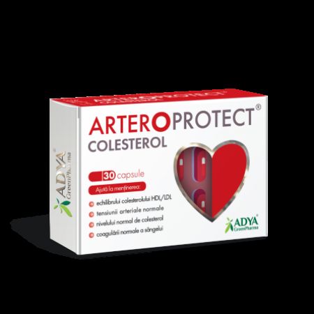 Arteroprotect Colesterol, 30 capsule - Adya Green Pharma