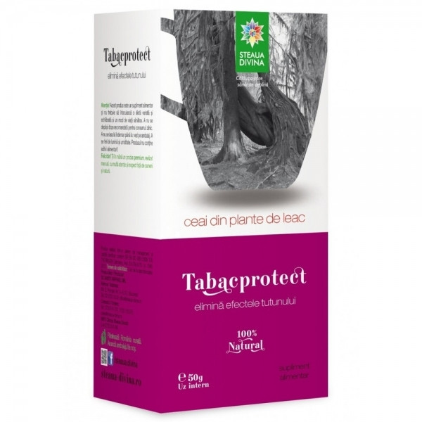 Ceai din plante Tabacprotect, 50 g, Steaua Divina