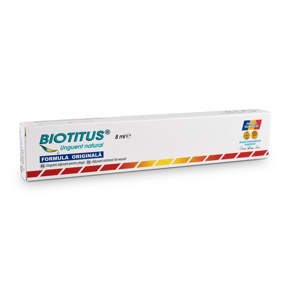 Unguent natural cu aplicator Biotitus, 8 ml, Tiamis Medical
