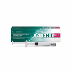 Ostenil Plus, 40mg/2ml solutie injectabila cu acid hialuronic pentru infiltratii, 1 seringa preumpluta