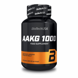 AAKG, 1000 mg, 100 tablete, Biotech USA