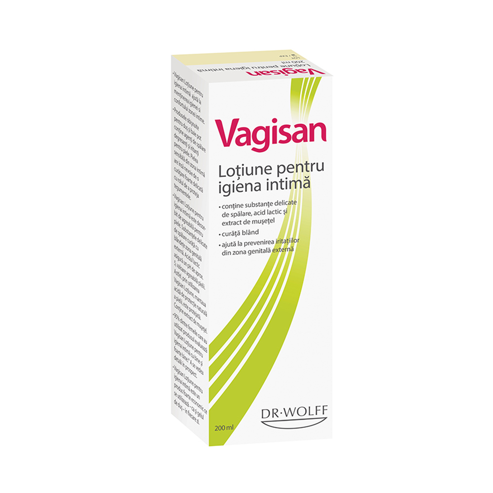Lotiune pentru igiena intima, 200 ml, Vagisan