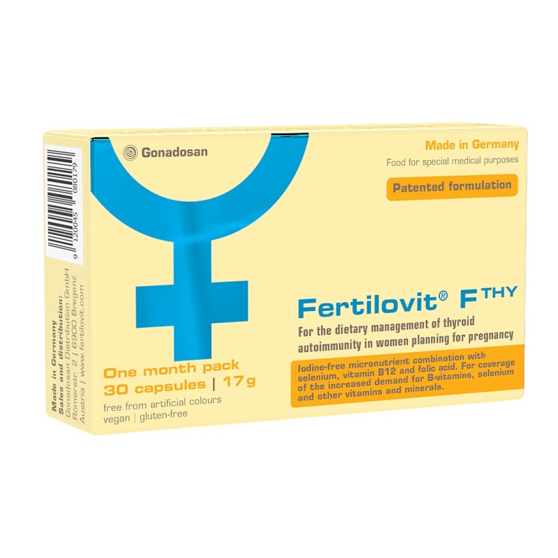 Fertilovit F THY, 30 capsule, Gonadosan