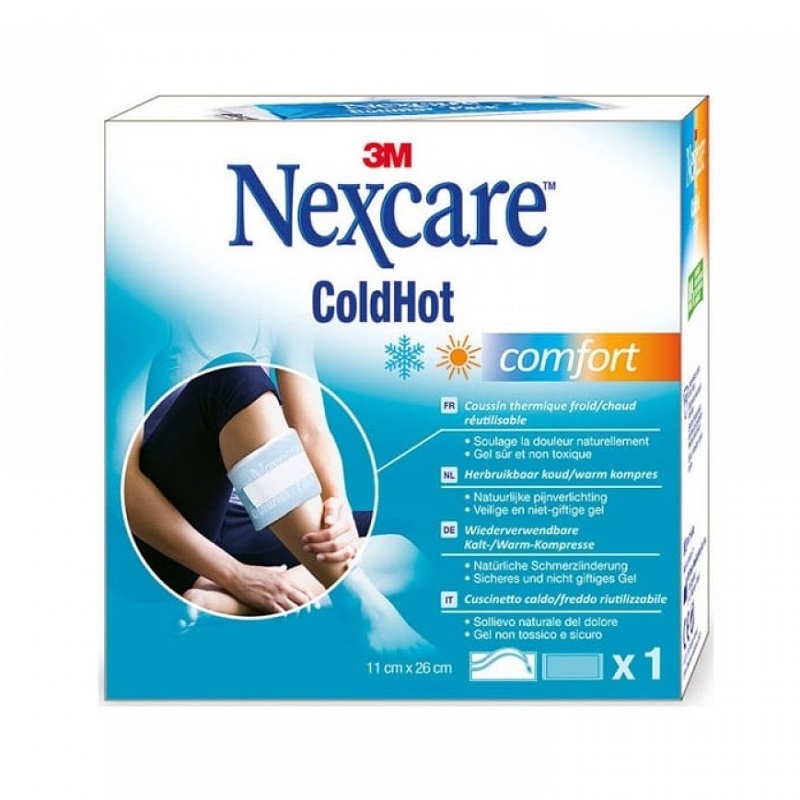 Compresa reutilizabila cu gel ColdHot Comfort, 11 cm x 26 cm, 1 bucata, Nexcare