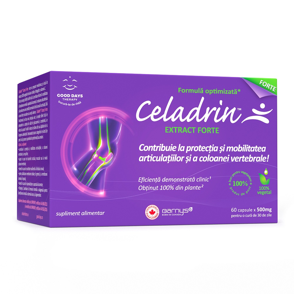 Celadrin Extract Forte, 500 mg, 60 capsule, Good Days Therapy