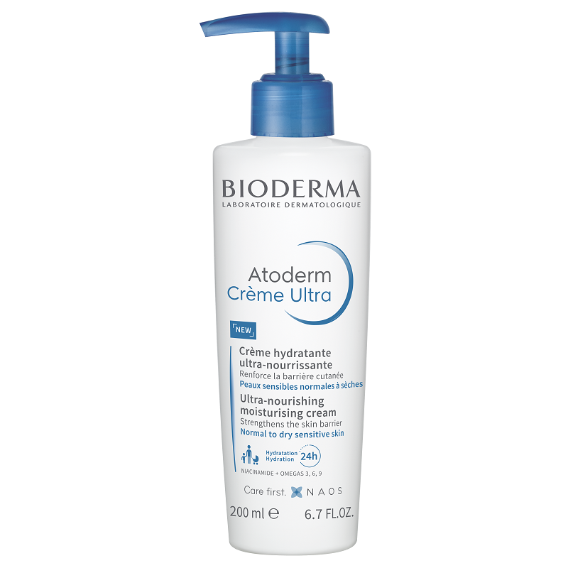 Crema hidratanta Atoderm Ultra, 200 ml, Bioderma