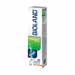 Bioland Vitamina C, 1000 mg, 20 comprimate efervescente, Biofarm