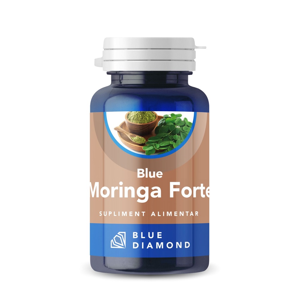Blue Moringa Forte, 60 capsule, Blue Diamond