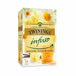 Ceai infuzie cu aroma de musetel, miere si vanilie, 20 plicuri, Twinings