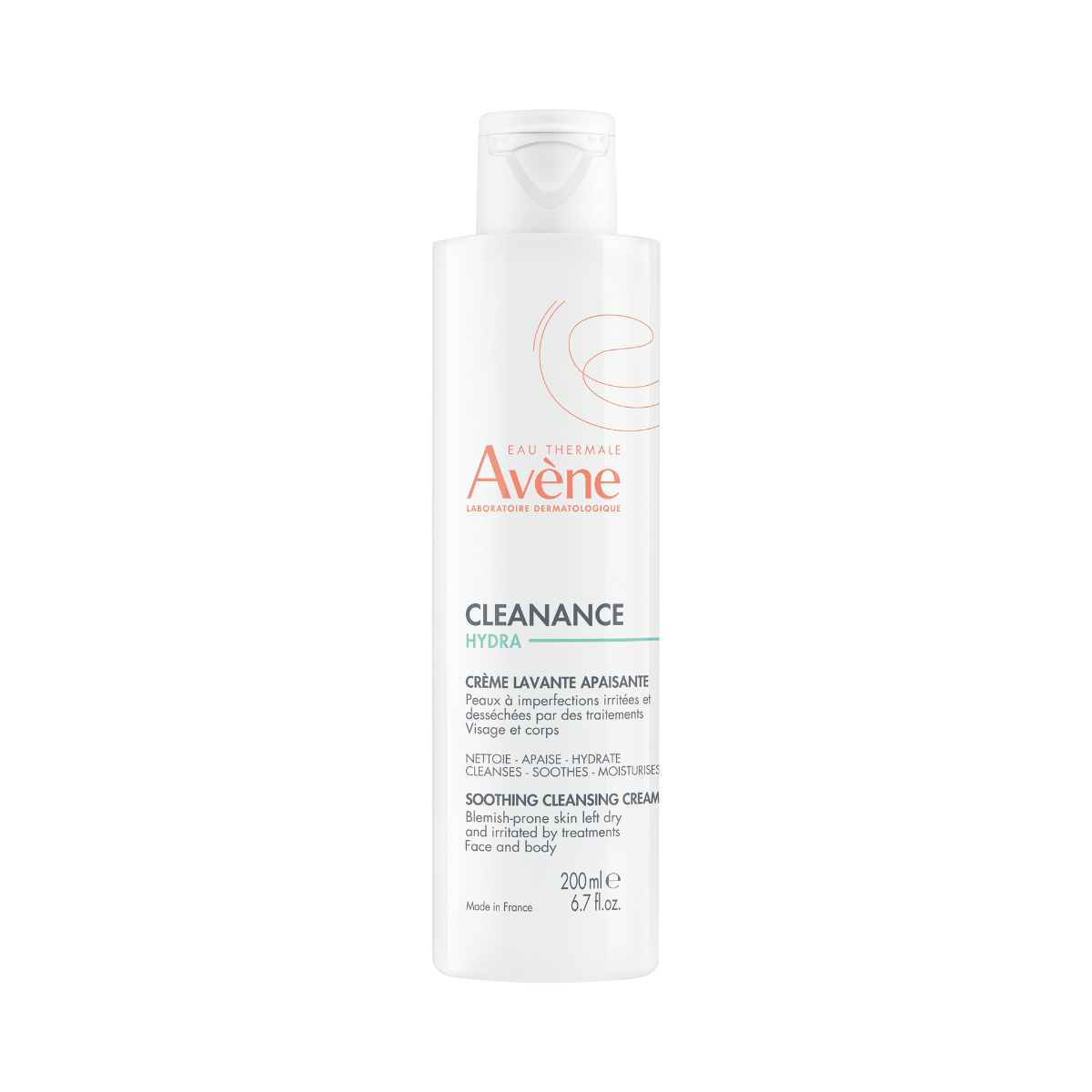 Crema calmanta de curatare Cleanance Hydra, 200 ml, Avene