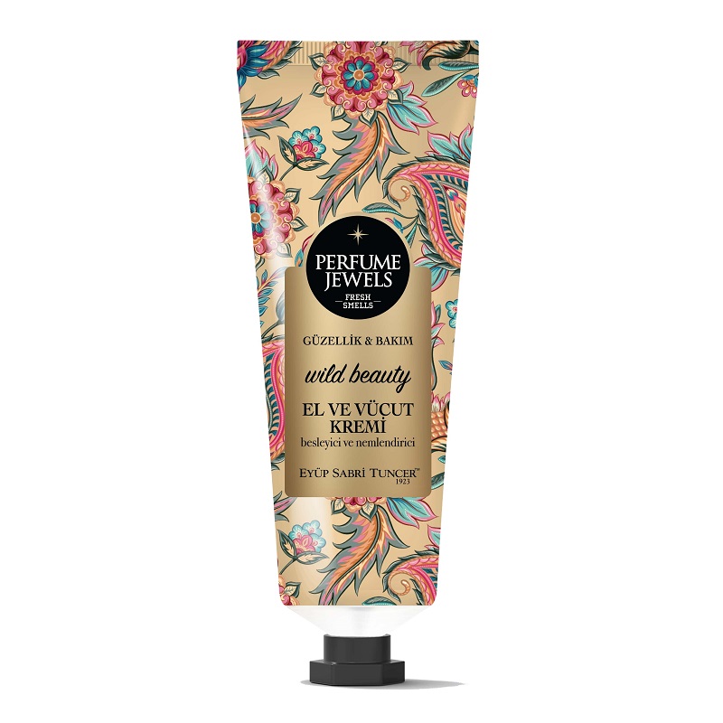 Crema pentru maini si corp Perfume Jewels Wild Beauty, 50 ml, Eyup Sabri Tuncer