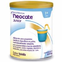 Neocate Junior cu aroma de vanilie formula hipoalergenia speciala, +12 luni, 400 g, Nutricia