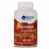 Magneziu cu aroma de mandarina, 120 tablete gumate, Trace Minerals