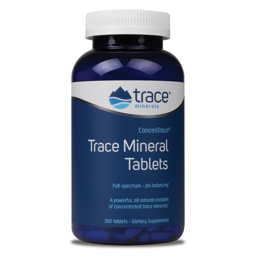 ConcenTrace - Tablete Concentrate in Oligominerale Marine, 90 tablete, Trace Minerals