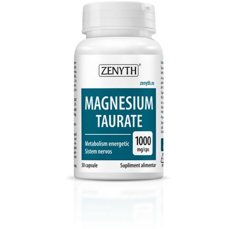 Magnesium Taurate, 30 capsule - Zenyth