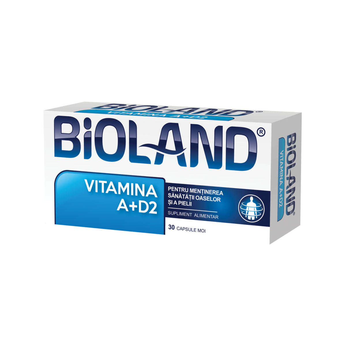 Vitamina A+D2 Bioland, 30 capsule, Biofarm
