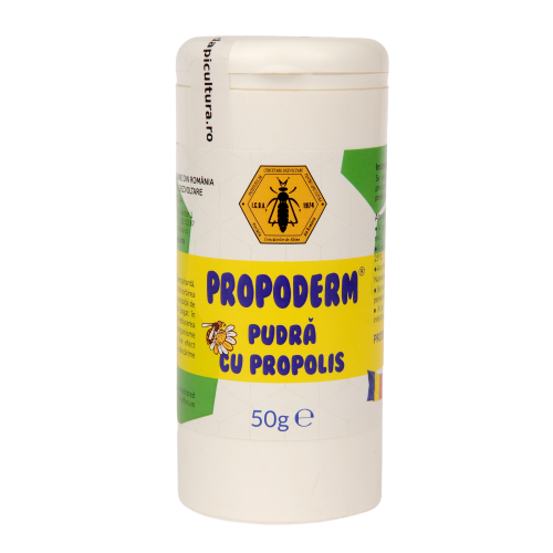 Pudra cu propolis Propoderm, 50 g, Institutul Apicol