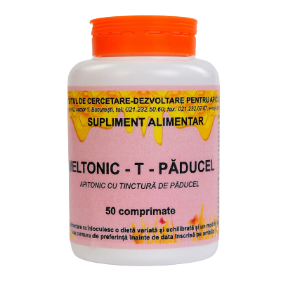 Meltonic T Paducel, 50 comprimate, Institutul Apicol