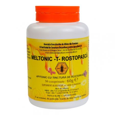 Meltonic T Rostopasca, 50 comprimate - Institutul Apicol