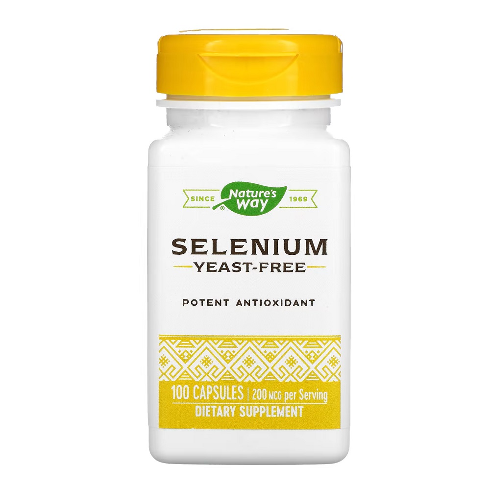 Selenium 200mcg Nature's Way, 100 capsule, Secom