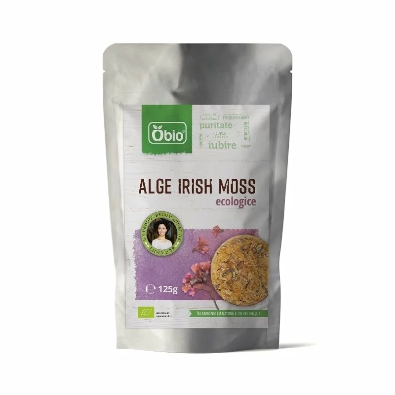 Alge Bio Irish Moss Raw, 125g, Obio