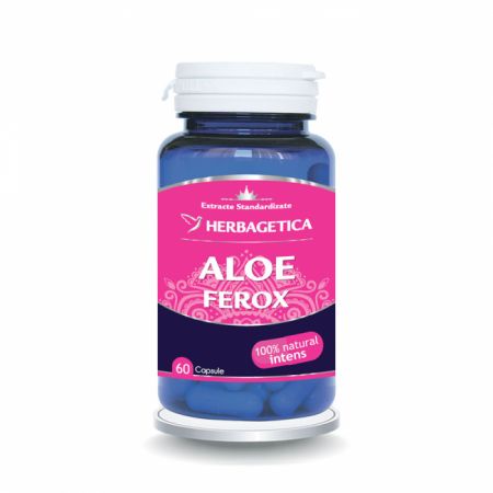 Aloe Ferox 100% natural, 60 capsule - Herbagetica