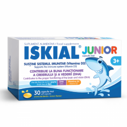 Iskial Junior, 30 capsule moi, USP Romania