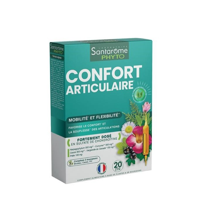 Confort Articulaire, 20 x 10 ml, Santarome