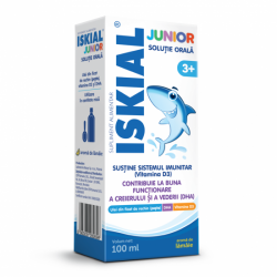 Iskial Junior soluție orala, 100 ml, USP Romania