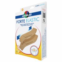 Plasturi rezistenÈ›i din pÃ¢nzÄƒ Forte Elastic 2 mÄƒrimi Master-Aid, 20 bucati, Pietrasanta Pharma