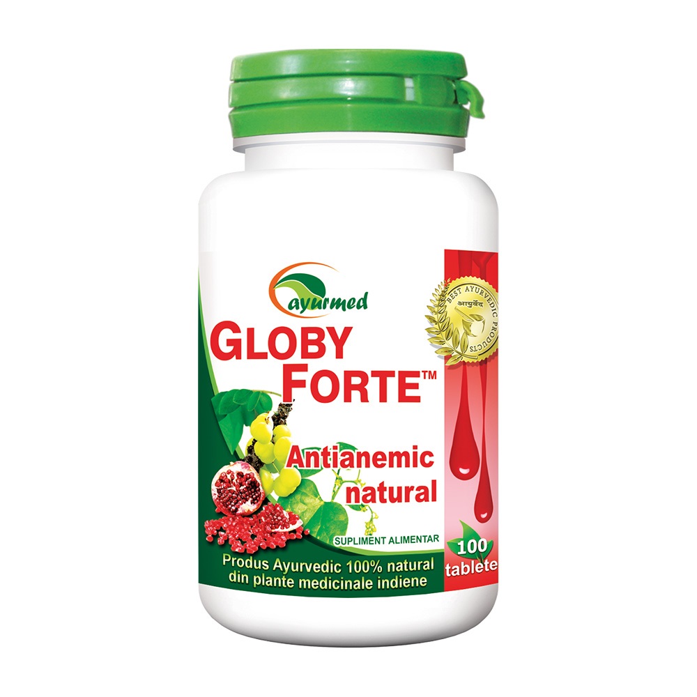 Globy Forte, 100 tablete, Ayurmed