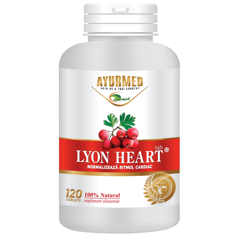 Lyon Heart, 120 tablete, Ayurmed