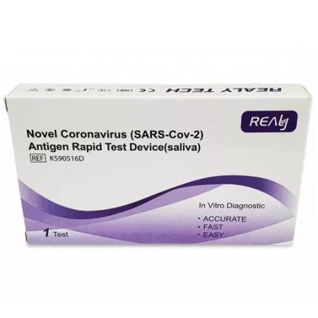 Test rapid antigen COVID-19 din saliva, 1 bucata, Realy Tech